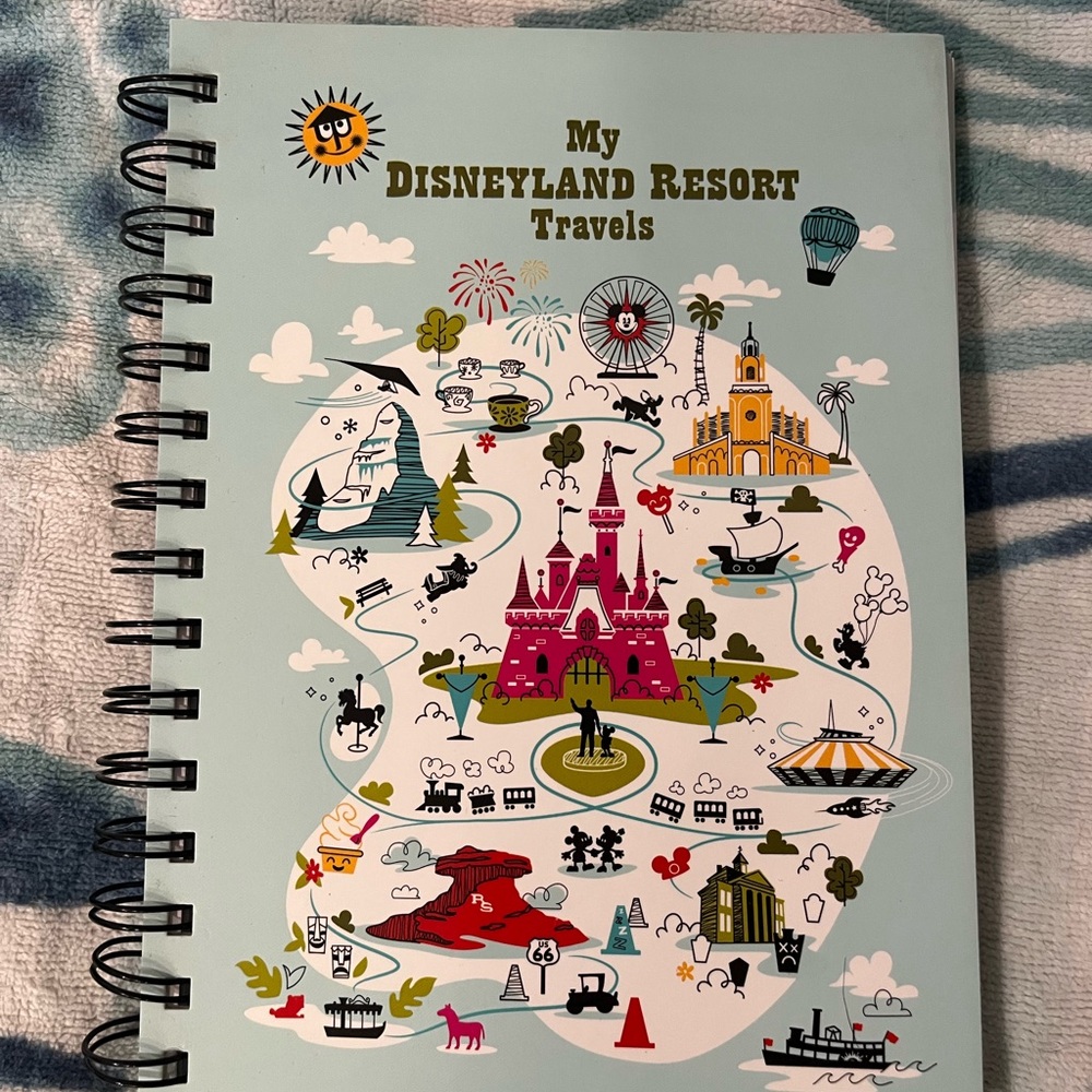 My Disneyland Resort Travels Memory Journal